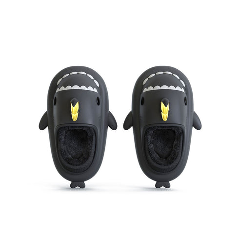 Sharkicks Basic - Winter Koi Dragon Heel-covered Shark Slippers